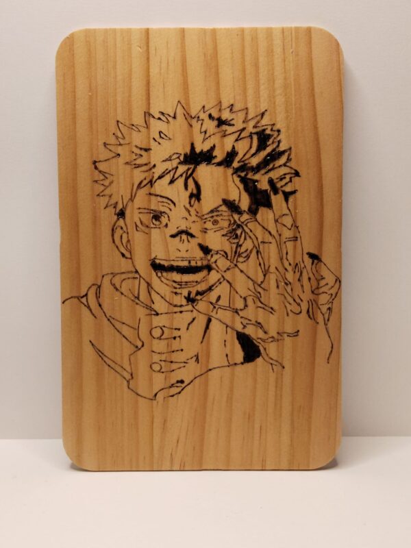 Tabla contrachapado grande Sukuna y Senku