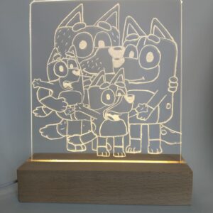 Bluey y su familia